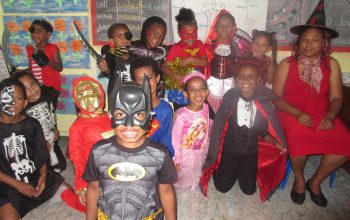 All the children loved dressing up for Halloween! BOO!